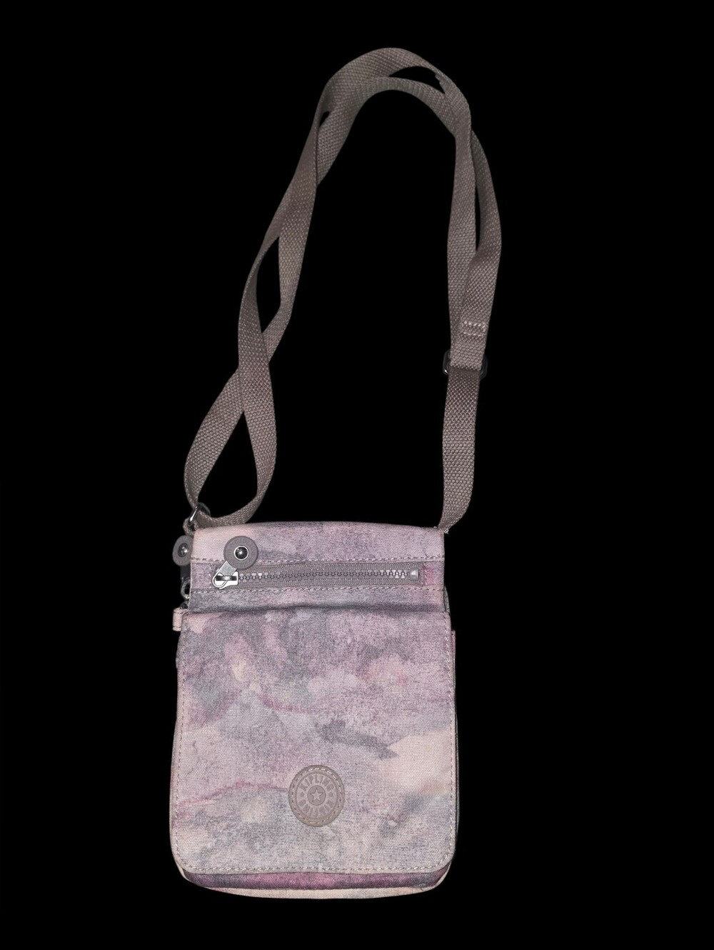 9/1/14. Kipling Purple Tie-Dye Crossbody Bag